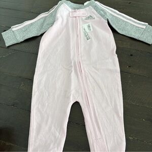 Adidas Baby Girl Romper ~ Pink Size 3M New